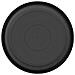 Vassoio Rotondo per Fiori 6 pcs Nero Ø 17,5 x 2 cm Plastica - Foto miniatura 6