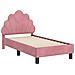 Struttura letto per bambini con testata Rosa 70 x 140 cm - Foto miniatura 4