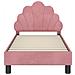 Struttura letto per bambini con testata Rosa 70 x 140 cm - Foto miniatura 5