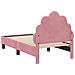 Struttura letto per bambini con testata Rosa 70 x 140 cm - Foto miniatura 7