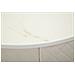 Comodino Toletta Vellit Crema Con Pouf Abbinato Ø52x70 Cm E Ø36x39 Cm - Foto miniatura 5