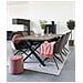 Armadio Melbourne In Acciaio Nero Con 2 Ante A Rete, 80×40×120 Cm - Foto miniatura 8