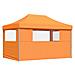 Tenda Party Arancione 292 x 440 x 315 cm Tessuto Oxford - Foto miniatura 6