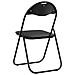 Sedia pieghevole 2 pcs Nero 48 x 43,5 x 81 cm Pelle Sintetica - Foto miniatura 7