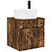Mobile lavabo da parete Rovere Fumo 49 x 44,5 x 65,5 cm - Foto miniatura 1