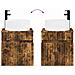 Mobile lavabo da parete Rovere Fumo 49 x 44,5 x 65,5 cm - Foto miniatura 6