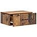 Mobiletto da notte a muro 2 pcs Legno antico 49 x 34,5 x 20 cm - Foto miniatura 4