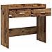 Tavolo consolle Legno antico 90 x 35 x 80 cm - Foto miniatura 3