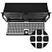 UNC-411E-B computer case Supporto Nero, Argento 400 W - Foto miniatura 6