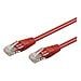 ICOC U6AG-010-RE - Cavo di rete Patch in Rame Cat. 6A Rosso UTP 1 mt - Foto miniatura 2