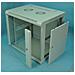 I-CASE EW-2006G - Armadio Rack 19'' a muro 6 unità sezione unica prof. 600mm Grigio - Foto miniatura 1