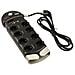 Performance SurgeArrest 8 Outlets w / Phone / Coax Protection 230V Germany, 2500J, Type F (Schuko) , 230V, 2,44m, Nero, 1,23 kg - Foto miniatura 1