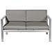 Set Divani Da Giardino Con Tavolino In Alluminio Grigio Scuro Salerno - Foto miniatura 26