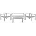 Set Divani Da Giardino Con Tavolino In Alluminio Grigio Scuro Salerno - Foto miniatura 27