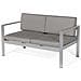 Set Divani Da Giardino Con Tavolino In Alluminio Grigio Scuro Salerno - Foto miniatura 12