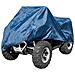 Telo Copri Moto Atv Quad Naked Impermeabile Pvc Universale Garage Blu M - Foto miniatura 1