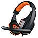 Auricolari Con Microfono Gaming Ardistel Blackfire Bfx-10 Ps4 Nero Arancio - Foto miniatura 1