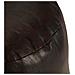 Pouf Marrone Scuro 60x30 Cm In Vera Pelle Di Capra - Foto miniatura 2