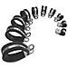 10pcs X 29 Millimetri Di Gomma Fascette Per Cavi Foderato Pclip In Acciaio P - Foto miniatura 2