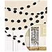 672424 - 10 2.13 m Nero Glitter String Decoration Kit - Foto miniatura 1