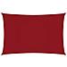 Parasole a Vela Oxford Rettangolare 2x4,5 m Rosso - Foto miniatura 1