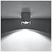 Downlight Da Superficie Incasso Grigio Chiaro Gu10 - Foto miniatura 10