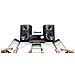 Micro Hi-Fi 2.0 Radio DAB+ / FM CD Bluetooth USB AUX Potenza 100 Watt Colore Nero - Foto miniatura 5