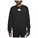 Felpa Da Uomo Girocollo Swoosh League Nera Taglia L Cod Dm5460-010 - Foto miniatura 1
