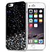 Custodia Compatibile Con Apple Iphone 6 / 6s In Nero Con Glitter - Coperchio Protettivo In Silicone Tpu Flessibile Con Glitter Scintillanti - Foto miniatura 1