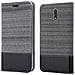 Custodia Compatibile Con Nokia 2.3 In Grigio Nero - Coperchio Protettiva Con Chiusura Magnetica, Funzione Stand E Tasca Per Le Carte - Foto miniatura 8