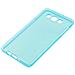 Custodia Compatibile Con Samsung Galaxy A7 2015 In Blu Transparente - Coperchio Protettivo In Silicone Tpu Flessibile - Foto miniatura 3