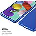 Custodia Compatibile Con Samsung Galaxy A51 4g / M40s In Blu Metallico - Coperchio Protettivo In Silicone Tpu Flessibile - Foto miniatura 6