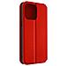 Custodia Iphone 14 Pro Portafoglio Supporto Video Rossa - Foto miniatura 5