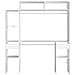Elysee Armadio A Vista 2 Barre Appendiabiti, 4 Ripiani, 2 Cassetti - Foto miniatura 2