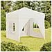 Tenda Per Feste Pieghevole Con Pareti Laterali Crema 2x2 M - Foto miniatura 1