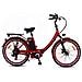 Cuore - Rosso - 250w / 10ah - Bicicletta Elettrica Urbana Pieghevole - City E-bike - Foto miniatura 1