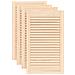 Ante con Design a Lamelle 4 pz 69x39,4 cm in Legno di Pino - Foto miniatura 1