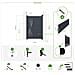 Pack Cancello Scorrevole Veleta 350c140 + Cancello Veleta 100p140 Grigio - Foto miniatura 3