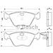 Kit Pastiglie Freno 986424767 - Foto miniatura 1