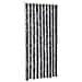 Tenda Antimosche Grigia E Nera 90x220 Cm In Ciniglia - Foto miniatura 2