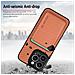 Cover Magnetica Per Telefono Con Supporto Porta Carte Di Credito Magsafe Brown Iphone 14 Pro Max - Foto miniatura 5