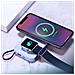 Powerbank Magsafe Qi 10000mah Pastelup 22.5w Con Porte Usb-a / Usb-c, Blu - Foto miniatura 9