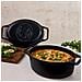 Victoria 38717 Forno Olandese, Pentola Et Padella Induzione Ghisa Smaltata 31cm 5,7l Senza Ptfe  Nero - Foto miniatura 2