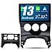 Android Autoradio Per Peugeot 3008 5008 (2009-2018) Con Carplay Android Auto, 9 Pollici Touchscreen Gps Bluetooth Wifi Usb Comandi Al Volante Fm Rds - Foto miniatura 1