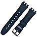 Cinturino Di Ricambio Premium In Silicone Per Orologio Swatch Navyblue 20 Mm - Foto miniatura 1