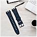 Cinturino Di Ricambio Premium In Silicone Per Orologio Swatch Navyblue 20 Mm - Foto miniatura 4