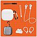 Set Di Otto Pezzi Di Custodie Bianche Per Airpods Di Quarta Generazione - Foto miniatura 2