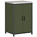 Set di Stoccaggio per Cucina 3 pcs Verde oliva 210 x 50 x 92 cm - Foto miniatura 6