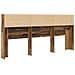 Testata del letto Legno vecchio 220 x 19 x 101.5 cm - Foto miniatura 7