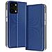 Smart Book Custodia A Libro Poket Flip Cover Case Per Oppo Reno14 5g Blu - Foto miniatura 6